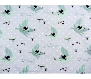 REST 80cm Jersey Mr. Fuchs hellblau